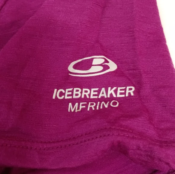 Icebreaker Merino Women's Short Sleeve T-Shirt *FLAWS*HOLES* - Picture 3 of 14